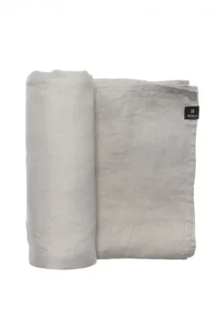 Sale -pellavapöytäliina, tuhka Keittiötekstiilit