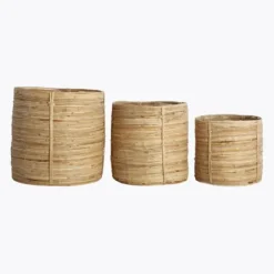 Online - Chaka säilytyskori, korkea pyöreä Kylpyhuonetarvikkeet|Säilytys