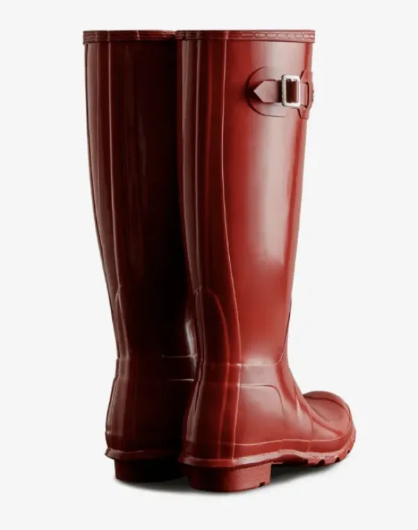 Discount Original Tall Gloss Boot, Military red Saappaat Ja Nilkkurit