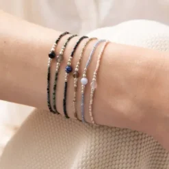 Best Iris rannekoru Smokey Quartz, silver Rannekorut