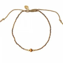 Sale Iris rannekoru Tiger Eye, gold Rannekorut