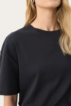 Jamina t-paita, dark navy Paidat Ja Topit|Uutuudet