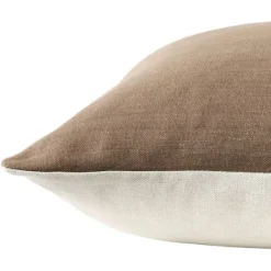Clearance Joplin pellavatyynynpäällinen 55x55, hazel/shadow Sisustustyynyt|Sisustustyynyt