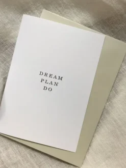 Hot - Dream Plan Do -kortti Kortit