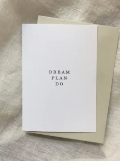 Hot - Dream Plan Do -kortti Kortit