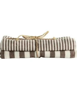 Hot Keittiöpyyhe 2pack 60x80, mocca Keittiötekstiilit