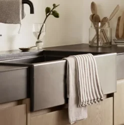 Hot Keittiöpyyhe 2pack 60x80, mocca Keittiötekstiilit