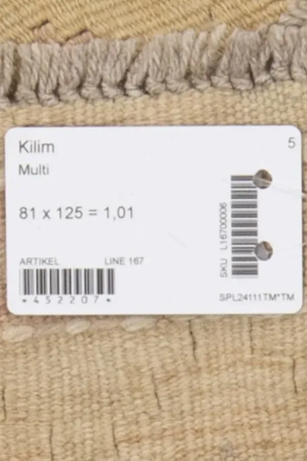 Hot Kelim matto, multi #606 / 80x125cm Matot