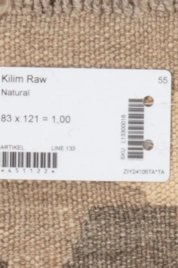 Online Kelim matto, natural #605 / 83x121cm Matot