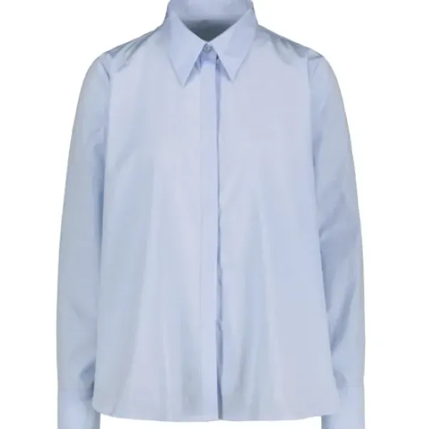 Hot Klassinen paitapusero pitkillä hihoilla, vaaleansininen Paidat Ja Topit|Uutuudet