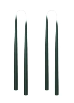 Outlet Kruunukynttilä pitkä 35cm, forest green Kynttilät Ja Lyhdyt
