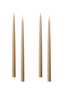 Kruunukynttilä pitkä 35cm, nougat Kynttilät Ja Lyhdyt