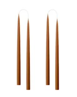 Outlet Kruunukynttilä pitkä 35cm, terracotta Kynttilät Ja Lyhdyt