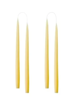 Outlet Kruunukynttilä pitkä 35cm, vaaleankeltainen Kynttilät Ja Lyhdyt