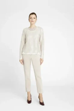 Hot Laica pitsipusero, beige Paidat Ja Topit|Juhlavaatteet