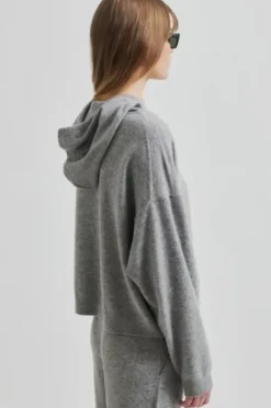 Online Lounge Knit huppari, grey melange Neuleet Ja Neuletakit|Uutuudet