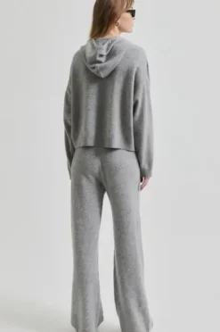 Online Lounge Knit huppari, grey melange Neuleet Ja Neuletakit|Uutuudet