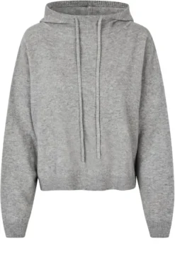 Online Lounge Knit huppari, grey melange Neuleet Ja Neuletakit|Uutuudet