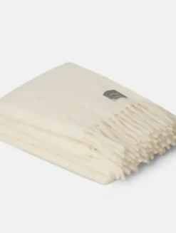 Hot Luxury Kid Mohair torkkupeitto, White Torkkupeitot