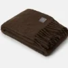 Outlet Luxury Kid Mohair torkkupeitto, Light Chocolate Torkkupeitot