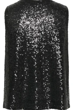 New Malikka toppi, black Paidat Ja Topit|Juhlavaatteet