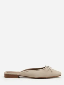 New Malva pistokkaat, suede beige Korkokengät Ja Ballerinat