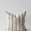Sale Melvin tyynynpäällinen 50x50, taupe stripe Sisustustyynyt|Sisustustyynyt