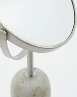 Hot - marmoripeili, beige Kylpyhuonetarvikkeet|Peilit