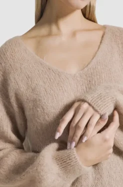 Best Milana alpakkaneule, medium brown Neuleet Ja Neuletakit|Uutuudet