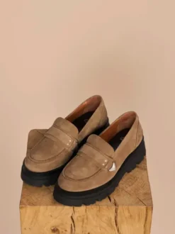- Costa Rica mokkaloaferit, dark beige Tennarit Ja Loaferit