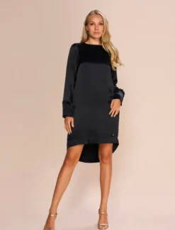 Discount - Fay Glossi Dress, black Mekot Ja Hameet