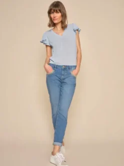Sale - Naomi Diva Jeans, blue regular Farkut Ja Housut