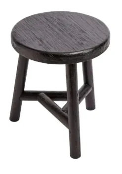 Sale - Benji jakkara, black Teak-Huonekalut