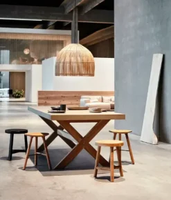 New - Benji jakkara, nature Teak-Huonekalut