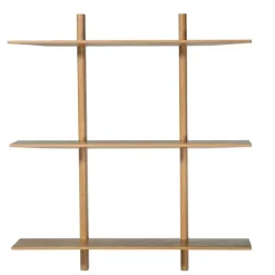 Online - seinähyllykkö, öljytty tammi Muut Huonekalut