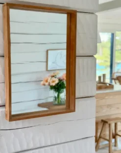 Outlet - Soul peili, 50x72cm Teak-Huonekalut|Peilit