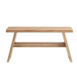 Clearance - Soul penkki Natural, tiikki 90cm Teak-Huonekalut