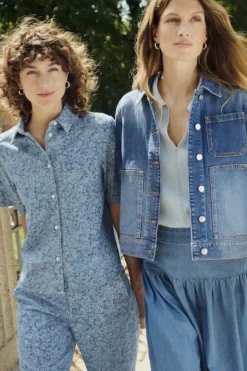 Nannie farkkutakki, medium blue denim Ulkotakit Ja -Liivit|Uutuudet