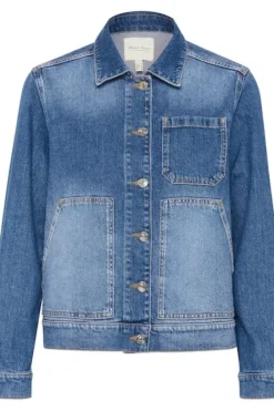 Nannie farkkutakki, medium blue denim Ulkotakit Ja -Liivit|Uutuudet