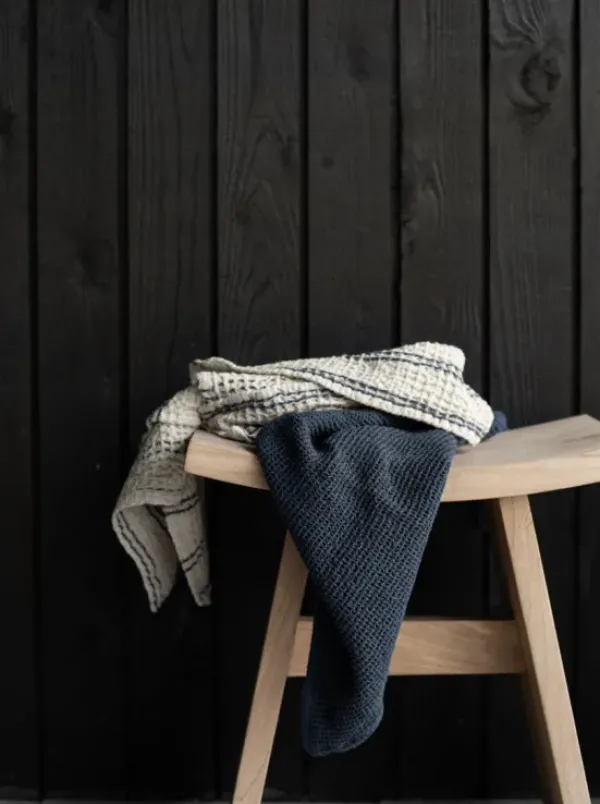 Best Nella vohvelipyyhe 50x70, blue Keittiötekstiilit|Kylpyhuonetekstiilit