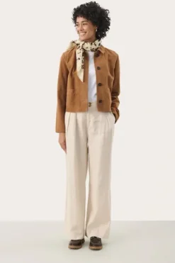 Clearance Nema takki, toasted coconut Bleiserit Ja Liivit|Uutuudet