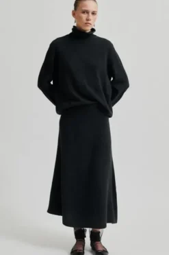 Neva pooloneule, dark grey melange Neuleet Ja Neuletakit|Uutuudet