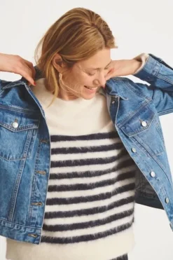 Discount Nichole farkkutakki, medium blue denim Ulkotakit Ja -Liivit|Uutuudet