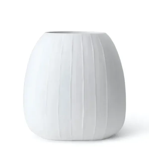 Online - maljakko 34cm, opaali valkoinen Ruukut Ja Maljakot