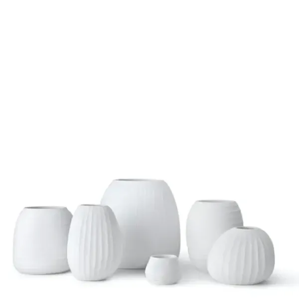 Online - maljakko 34cm, opaali valkoinen Ruukut Ja Maljakot