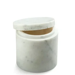 Best - marmoripurkki pieni, valkoinen Kylpyhuonetarvikkeet|Säilytys