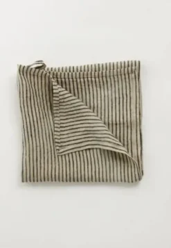 Online - raidallinen keittiöpyyhe pellavaa Keittiötekstiilit