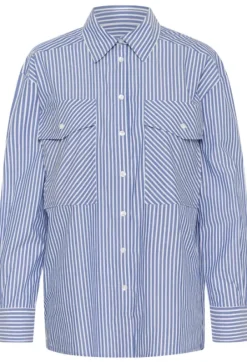 Best Parinaz paita, amparo blue stripe Paidat Ja Topit|Uutuudet