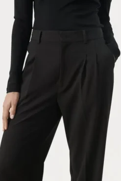 Outlet - Cherra pants, black Farkut Ja Housut|Juhlavaatteet