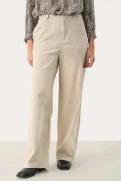 Discount - Clarisse vakosamettihousut, french oak Farkut Ja Housut